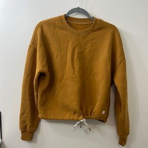 Vuori mustard, yellow sweat shirt